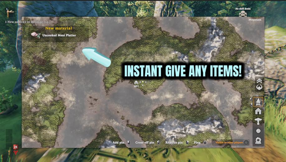 Valheim — Odin's Shop (Give Items) (screenshot 3)
